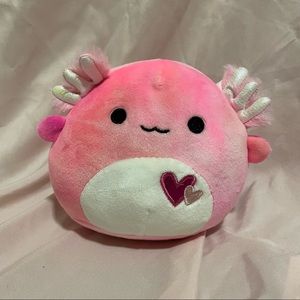 Aleka the Axolotl Valentine’s Day 4.5” Squishmallow
